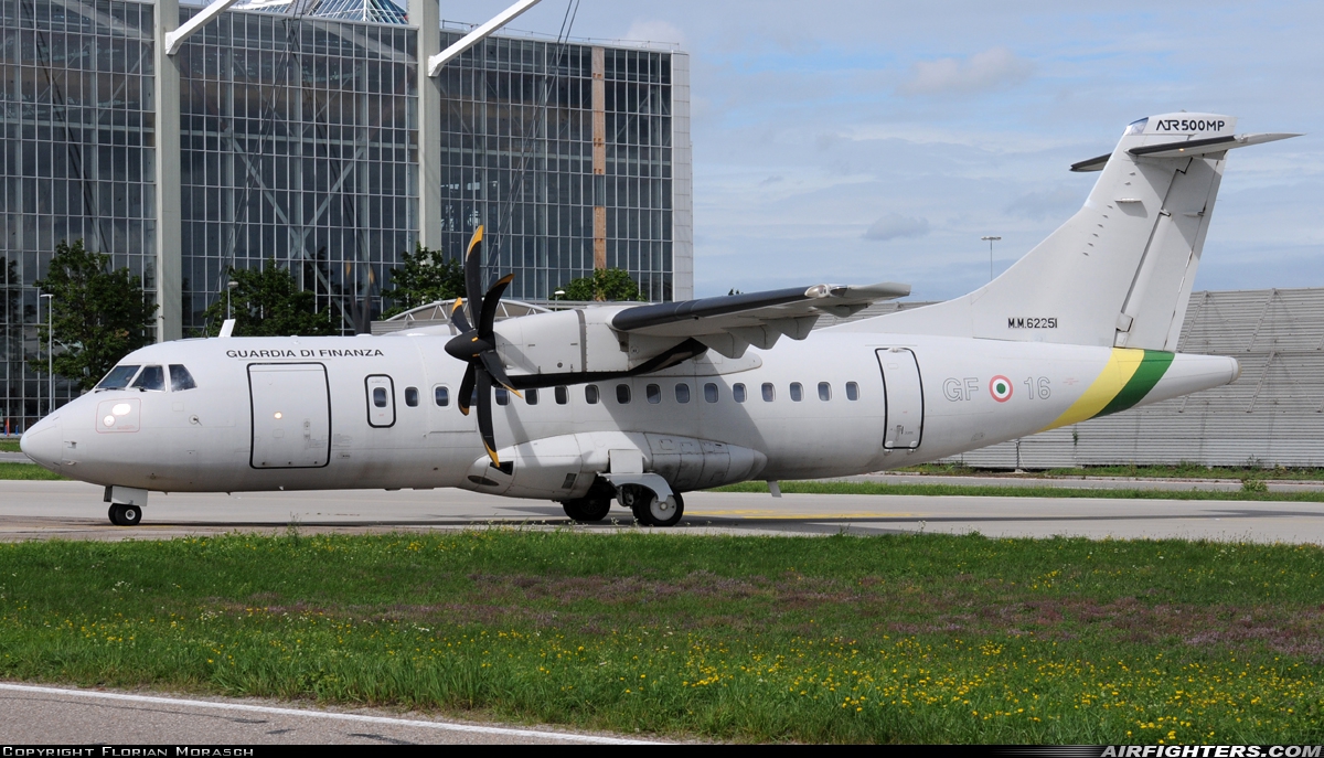 Italy - Guardia di Finanza ATR ATR-42-500MP Surveyor MM62251 at Munich (- Franz Josef Strauss) (MUC / EDDM), Germany