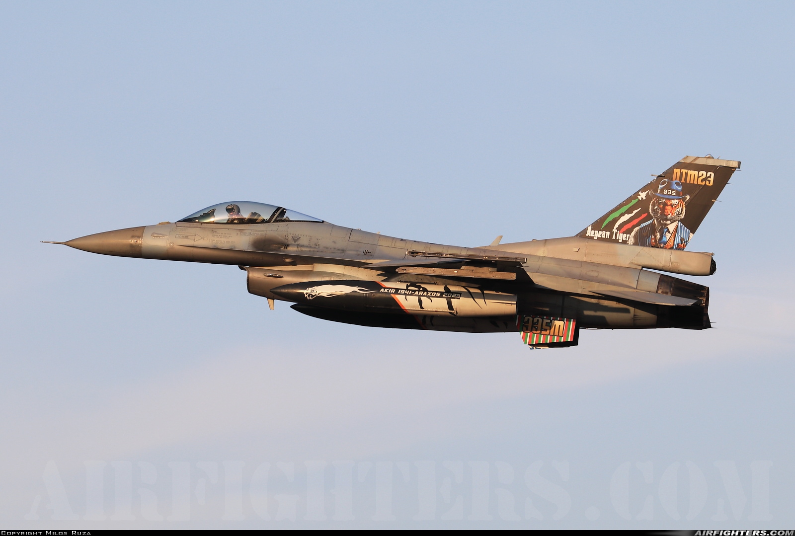Greece - Air Force General Dynamics F-16C Fighting Falcon 003 at Gioia del Colle-Bari (LIBV), Italy