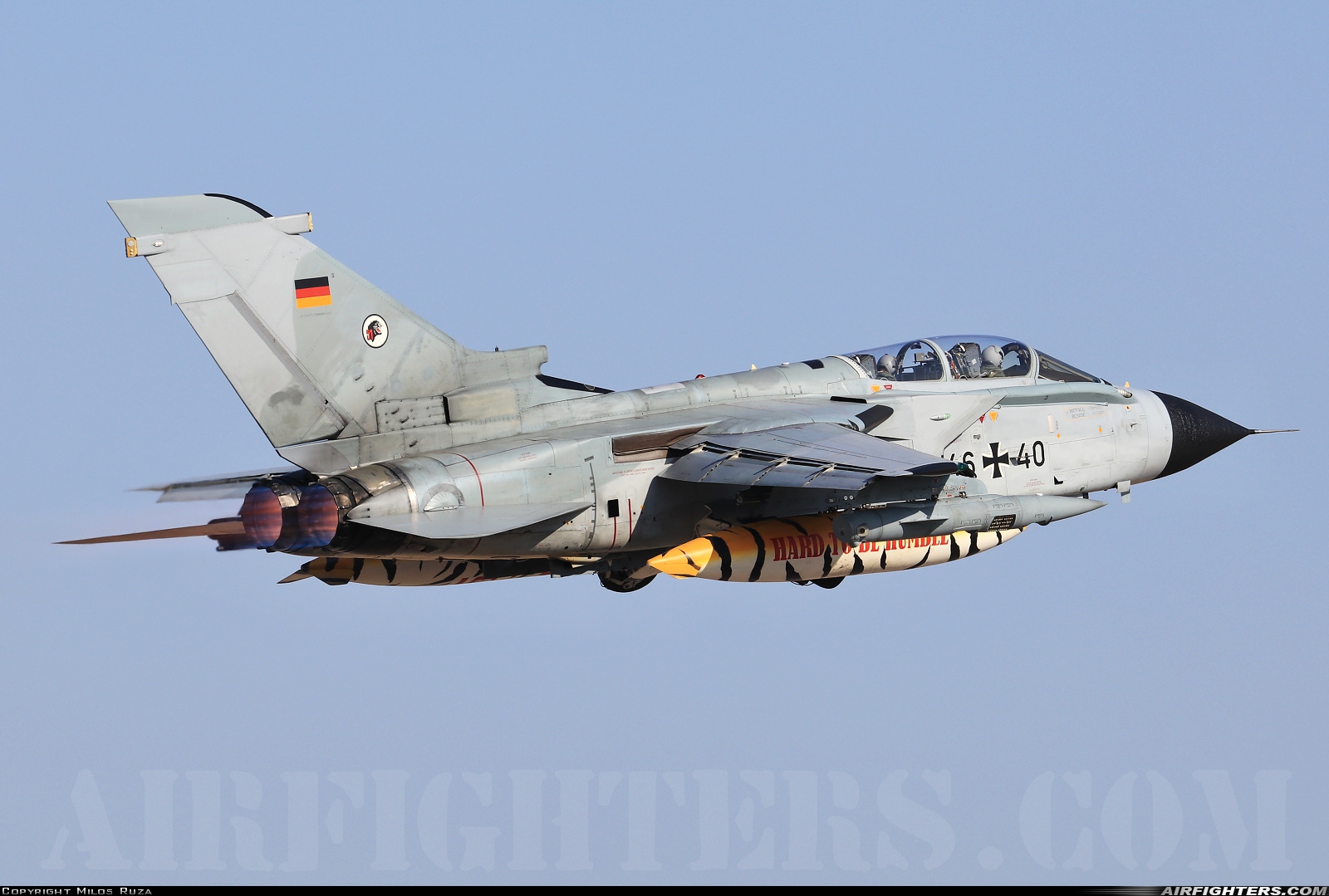 Germany - Air Force Panavia Tornado ECR 46+40 at Gioia del Colle-Bari (LIBV), Italy