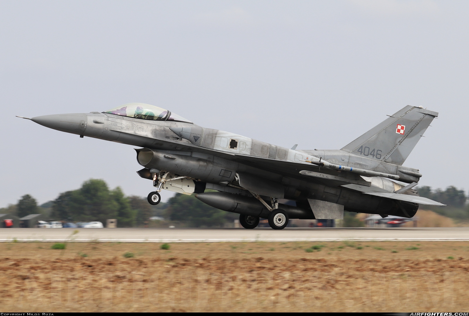 Poland - Air Force General Dynamics F-16C Fighting Falcon 4046 at Gioia del Colle-Bari (LIBV), Italy