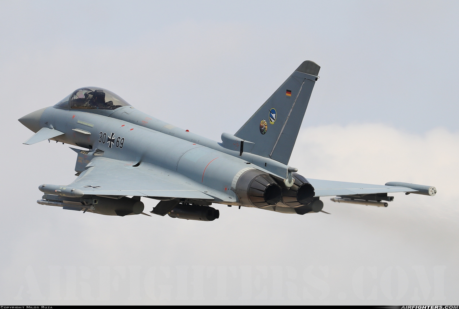 Germany - Air Force Eurofighter EF-2000 Typhoon S 30+69 at Gioia del Colle-Bari (LIBV), Italy