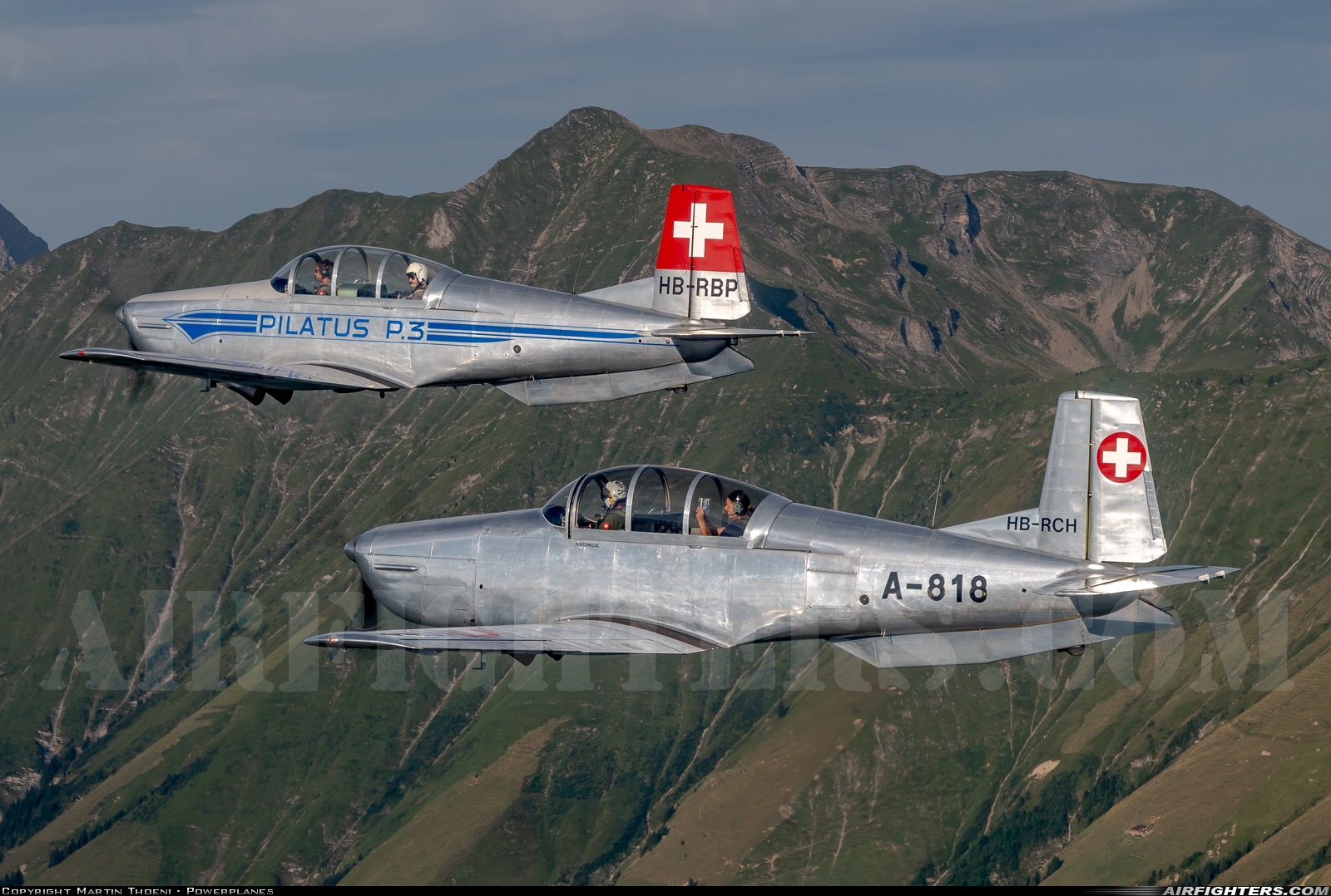 Private - P-3 Flyers Pilatus P-3-05 HB-RBP at In Flight, Switzerland