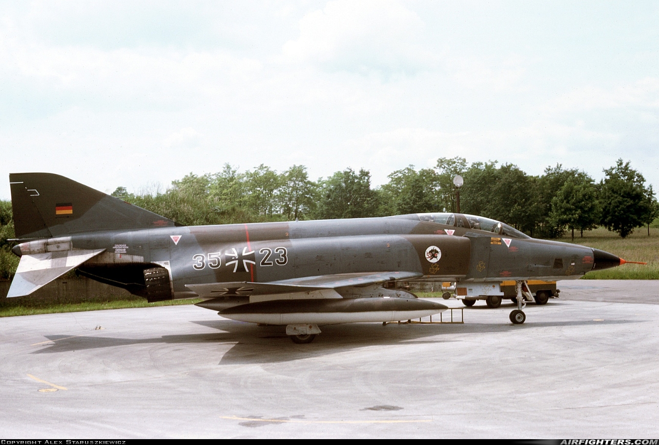 Germany - Air Force McDonnell Douglas RF-4E Phantom II 35+23 at Bremgarten (EDTG), Germany