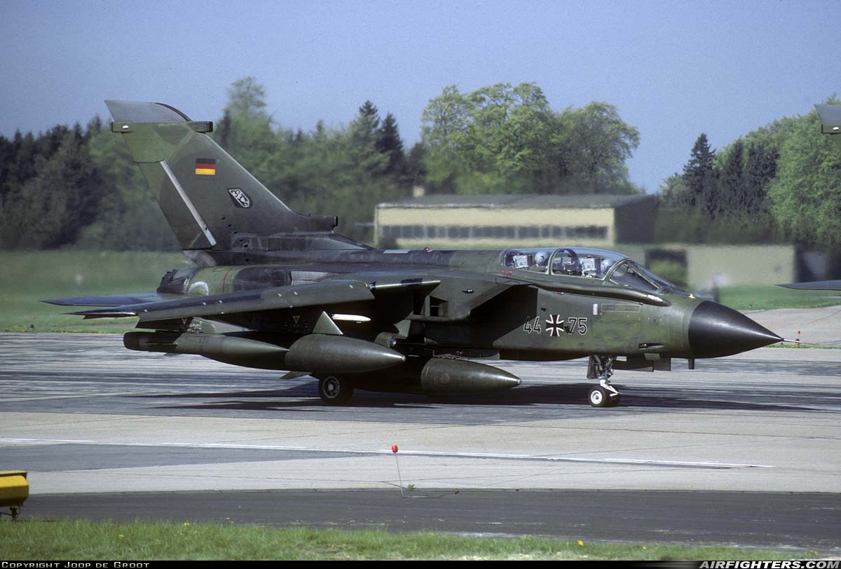 Germany - Air Force Panavia Tornado IDS(T) 44+75 at Buchel (ETSB), Germany