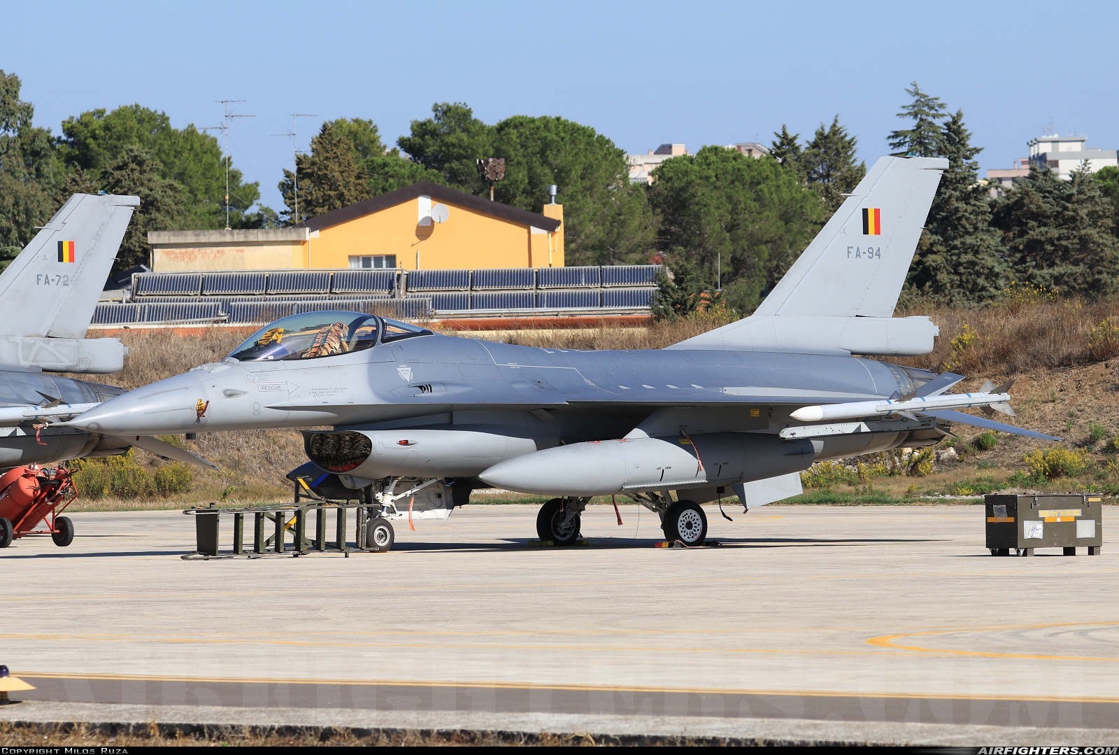 Belgium - Air Force General Dynamics F-16AM Fighting Falcon FA-94 at Gioia del Colle-Bari (LIBV), Italy