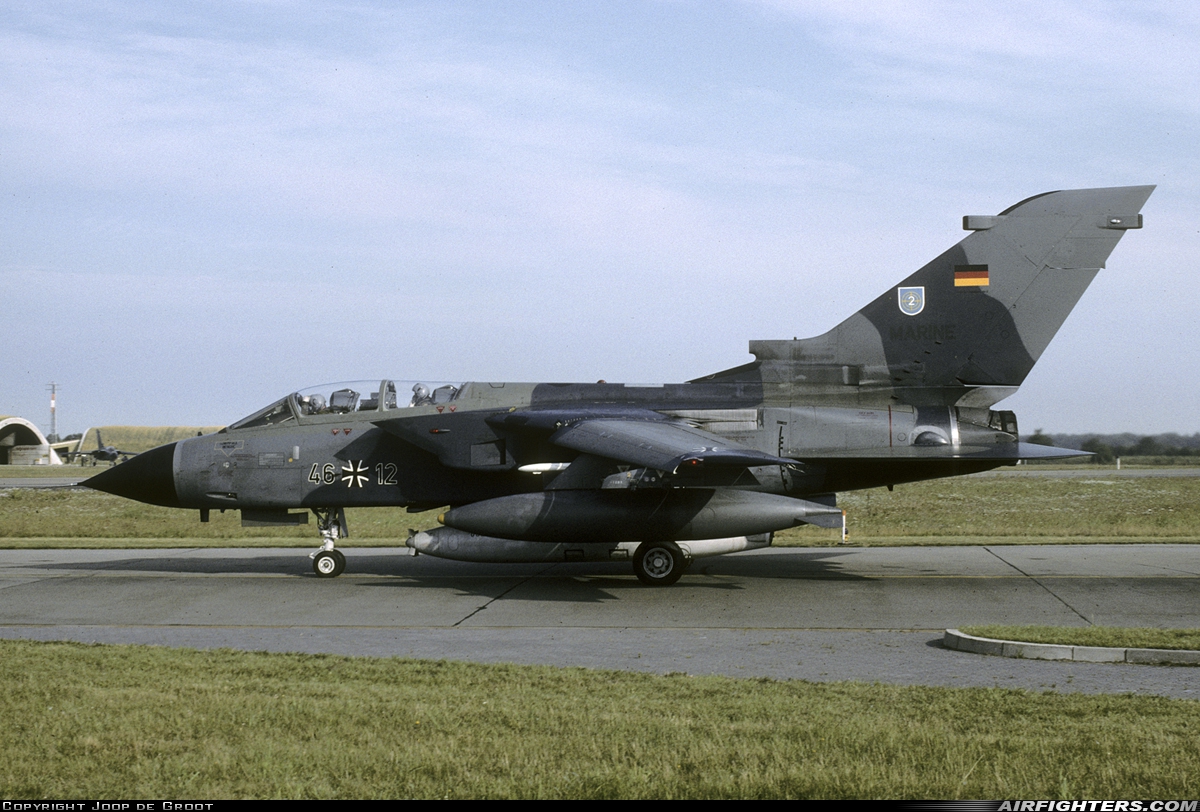 Germany - Navy Panavia Tornado IDS 46+12 at Eggebek (ETME), Germany