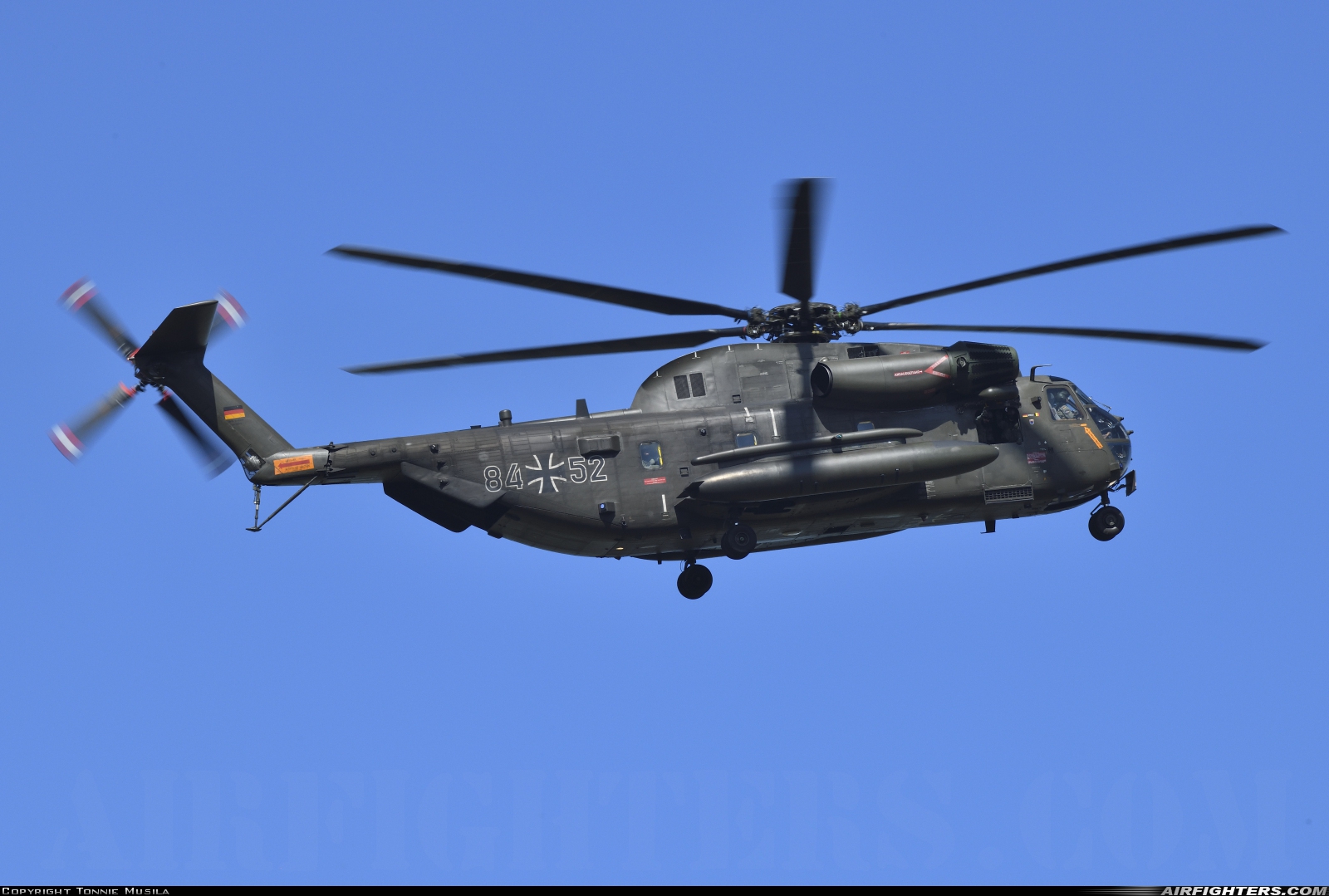 Germany - Air Force Sikorsky CH-53GS (S-65) 84+52 at Kleine Brogel (EBBL), Belgium