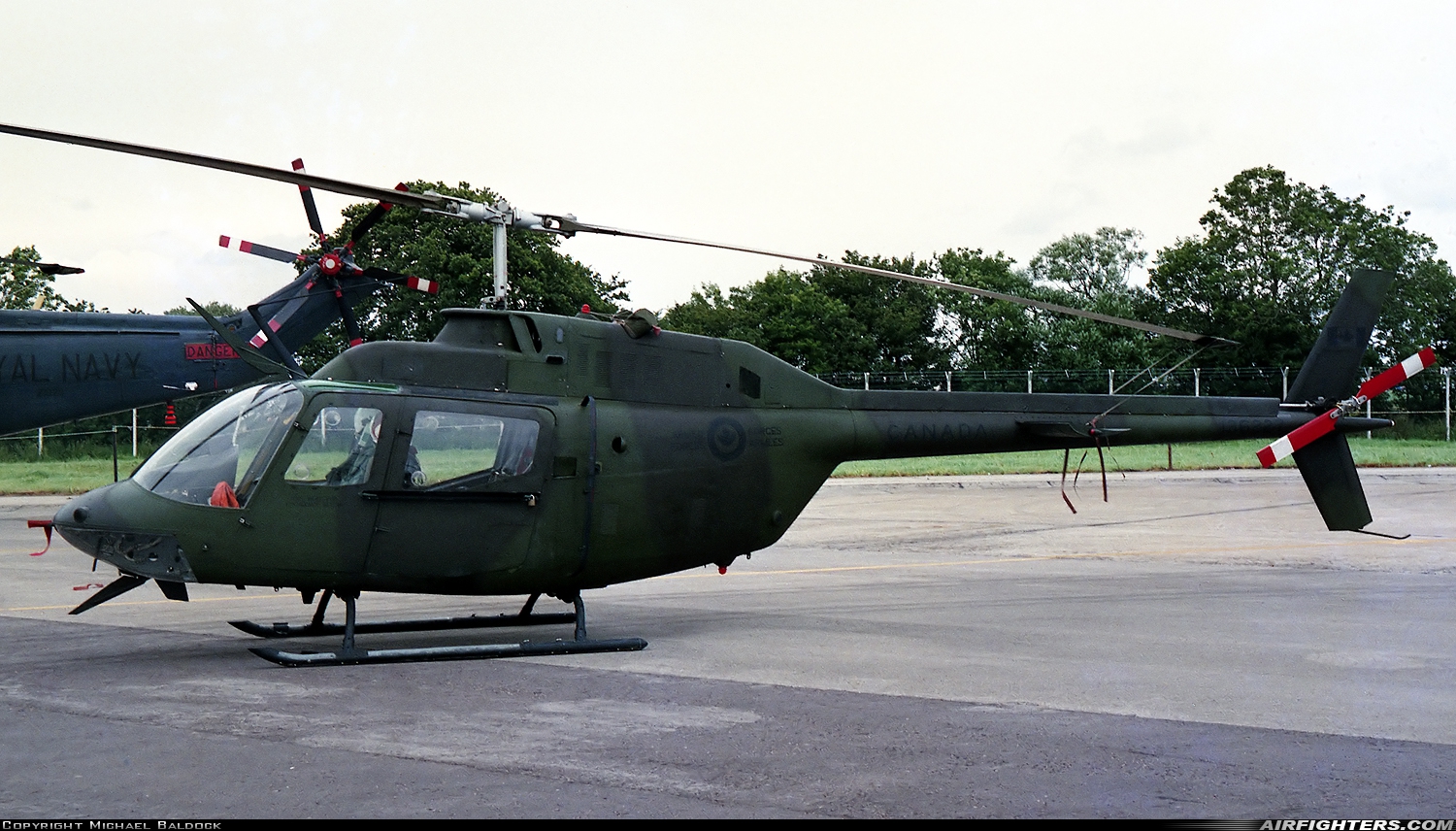 Canada - Air Force Bell CH-136 Kiowa (206A-1) 136227 at Fairford (FFD / EGVA), UK