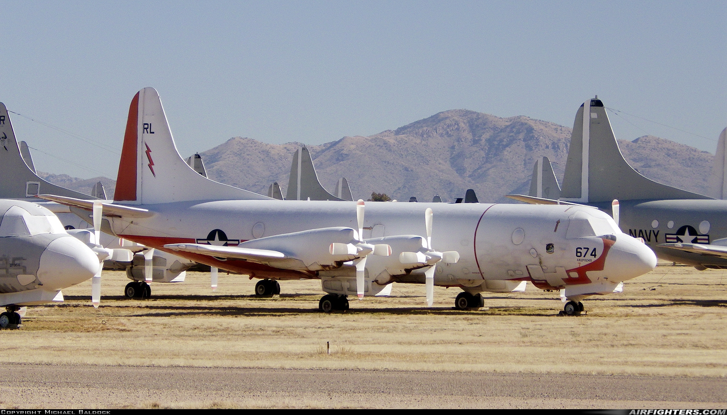 USA - Navy Lockheed NP-3D Orion 149674 at Tucson - Davis-Monthan AFB (DMA / KDMA), USA
