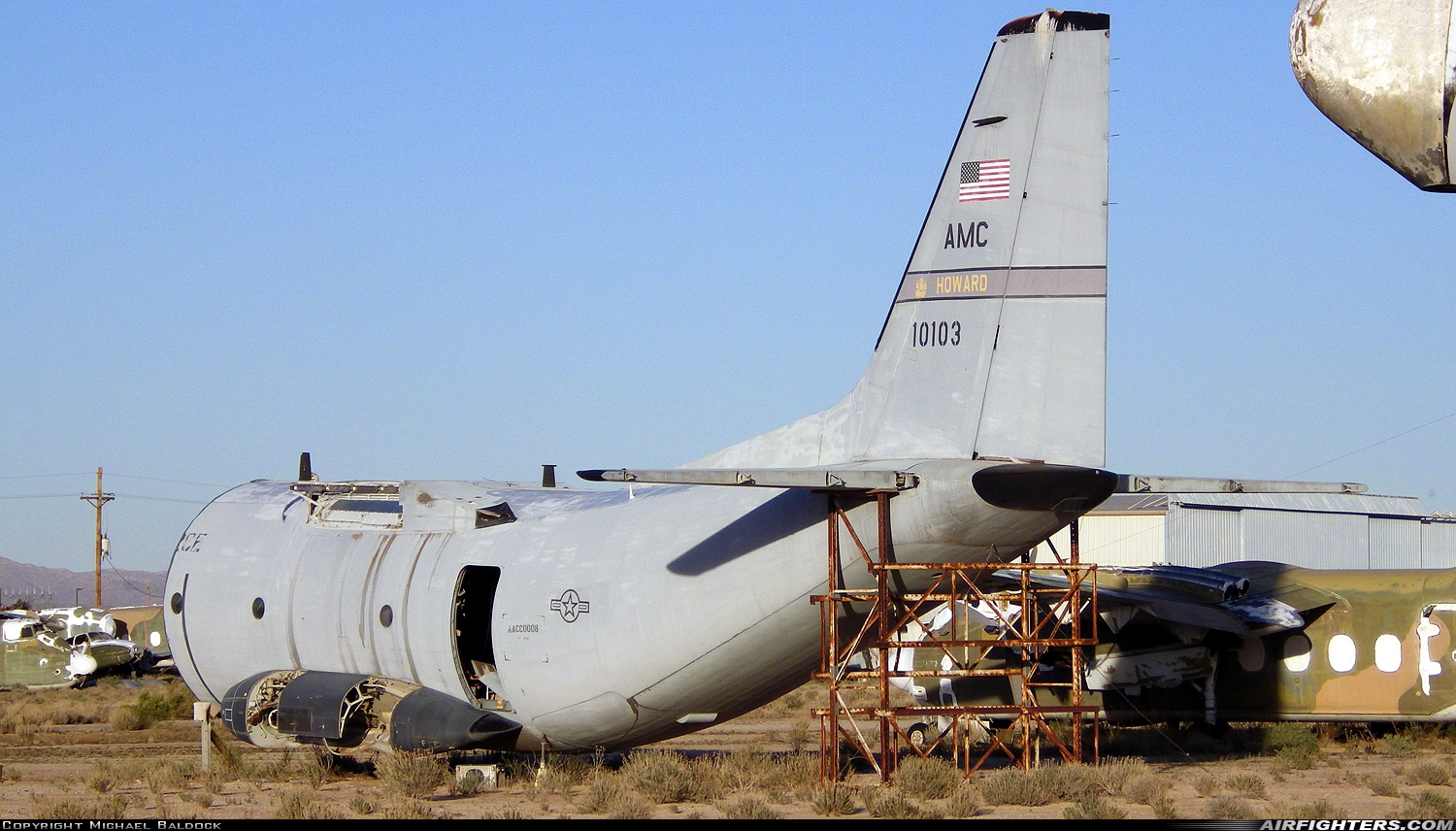 USA - Air Force Alenia Aermacchi C-27A Spartan 91-0103 at Tucson - Davis-Monthan AFB (DMA / KDMA), USA