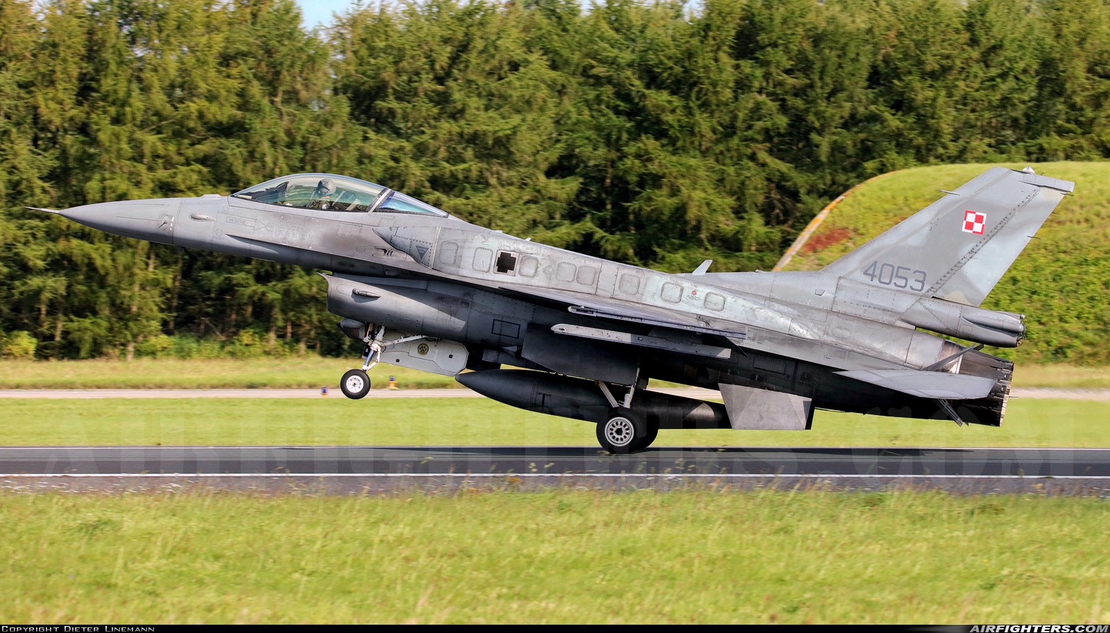 Poland - Air Force General Dynamics F-16C Fighting Falcon 4053 at Wittmundhafen (Wittmund) (ETNT), Germany