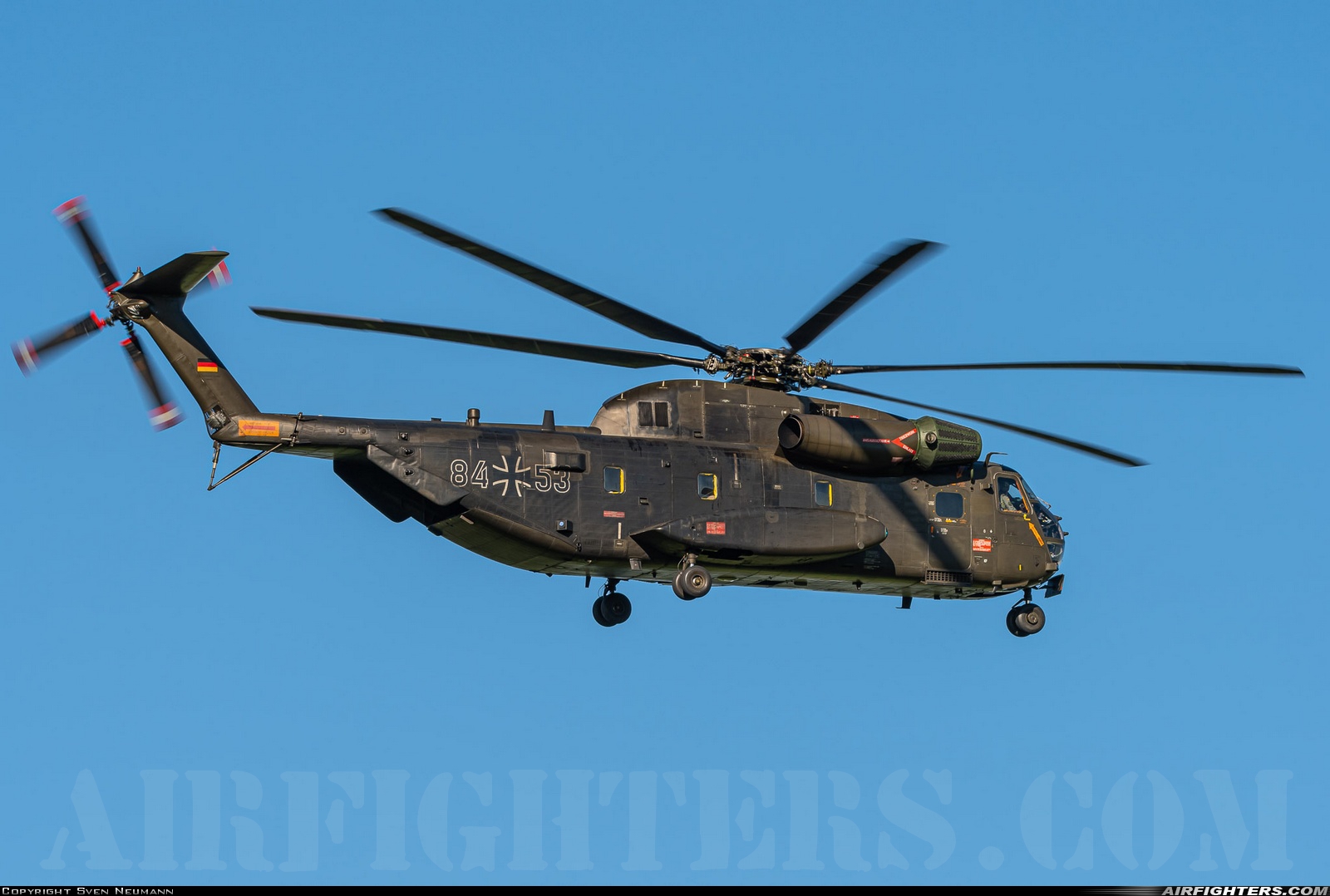 Germany - Air Force Sikorsky CH-53G (S-65) 84+53 at Jever (ETNJ), Germany