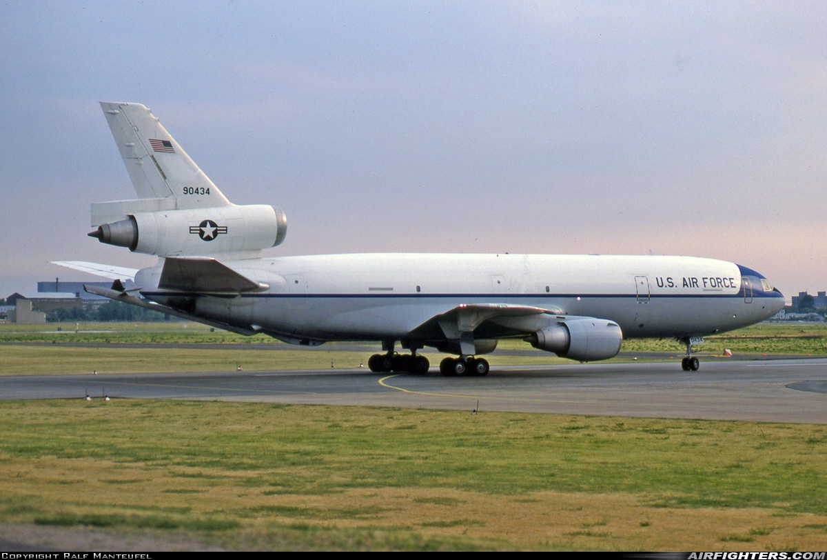 USA - Air Force McDonnell Douglas KC-10A Extender (DC-10-30CF) 79-0434 at Berlin - Tempelhof (THF / EDDI), Germany