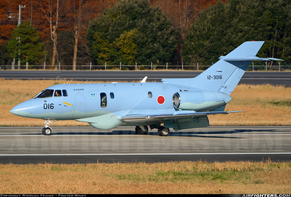 Japan - Air Force Hawker Siddeley U-125A (HS-125-800) 12-3016 at Hyakuri (RJAH), Japan