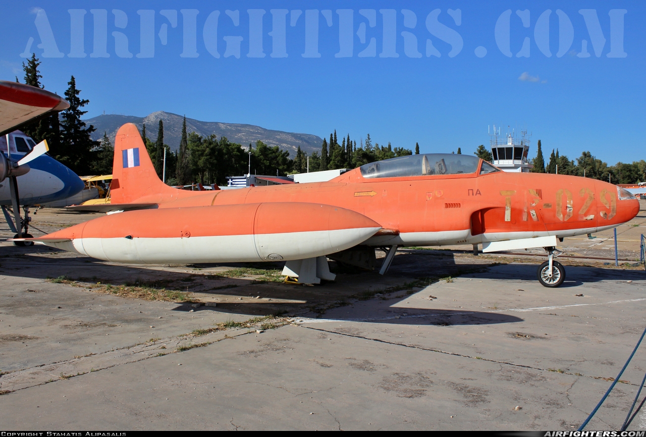 Greece - Air Force Lockheed T-33A Shooting Star 35029 at Dekelia - Tatoi (LGTT), Greece