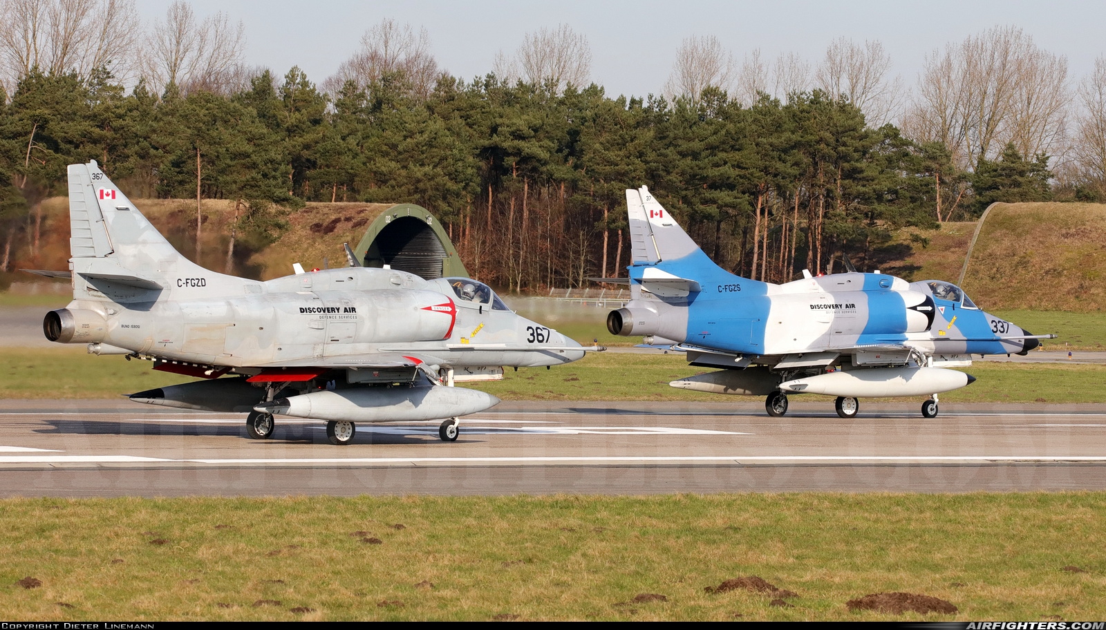 Company Owned - Discovery Air Defence Services Douglas A-4N Skyhawk C-FGZD at Wittmundhafen (Wittmund) (ETNT), Germany