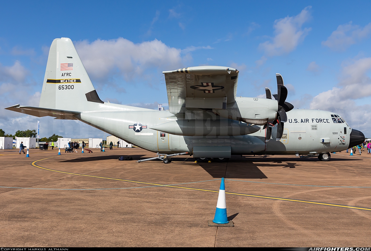 USA - Air Force Lockheed Martin WC-130J Hercules (L-382) 96-5300 at Fairford (FFD / EGVA), UK