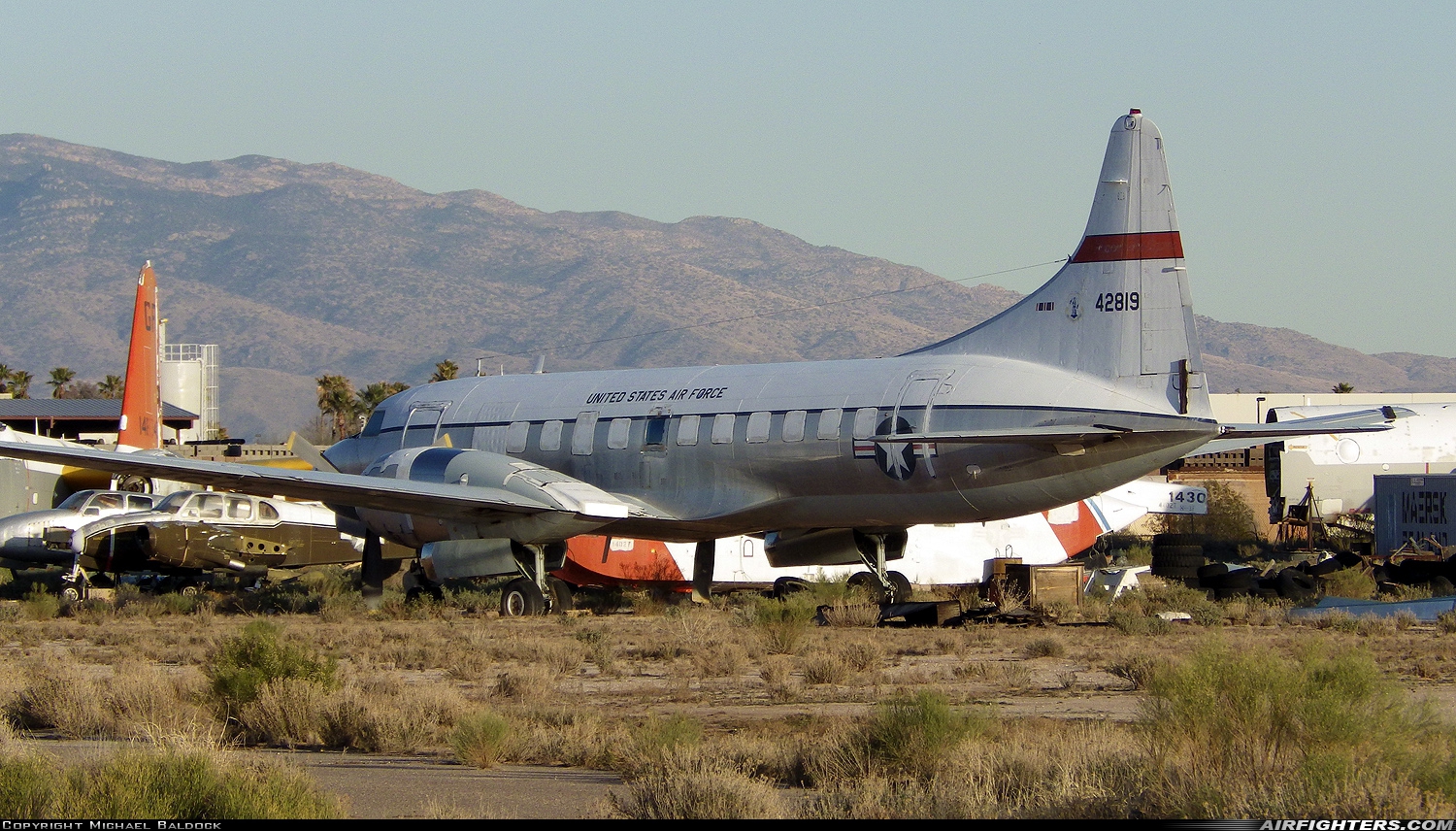 USA - Air Force Convair C-131D 54-2819 at Tucson - Davis-Monthan AFB (DMA / KDMA), USA