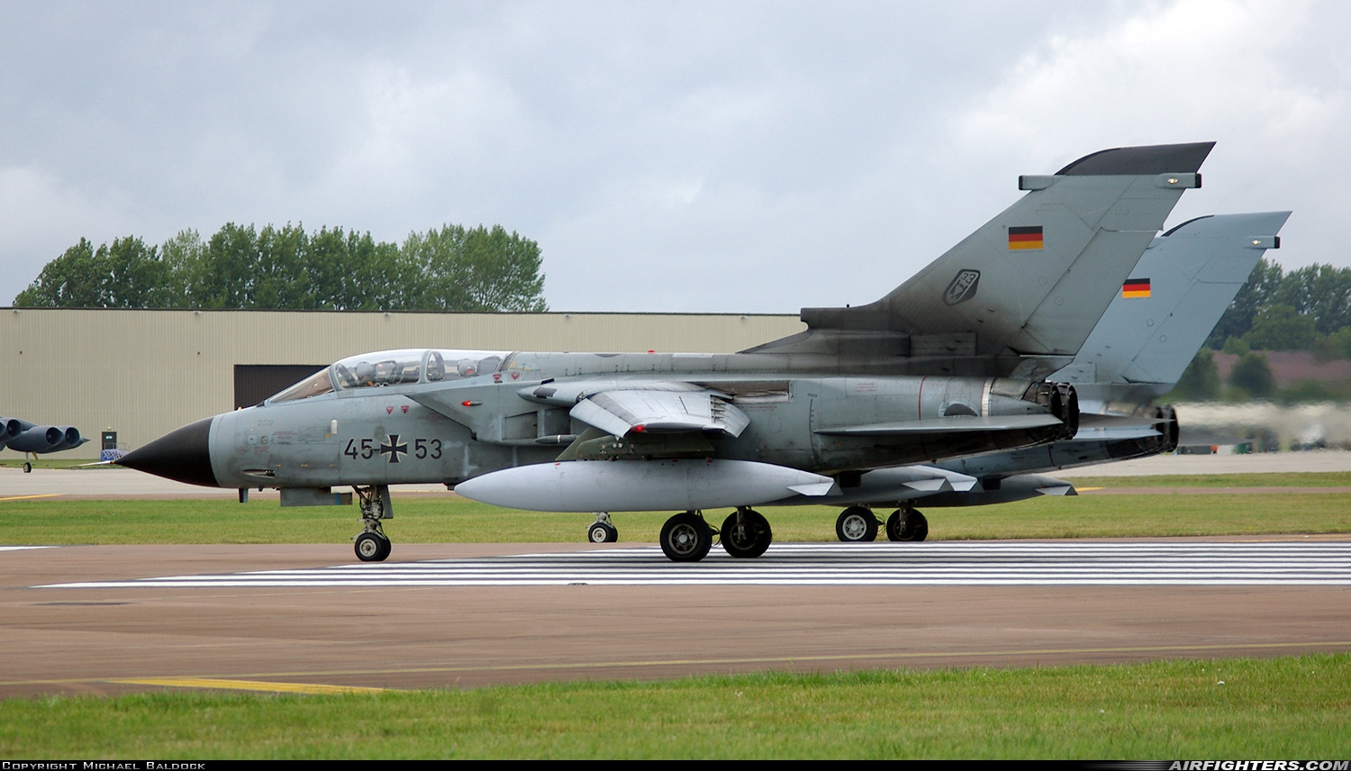 Germany - Air Force Panavia Tornado IDS 45+53 at Fairford (FFD / EGVA), UK