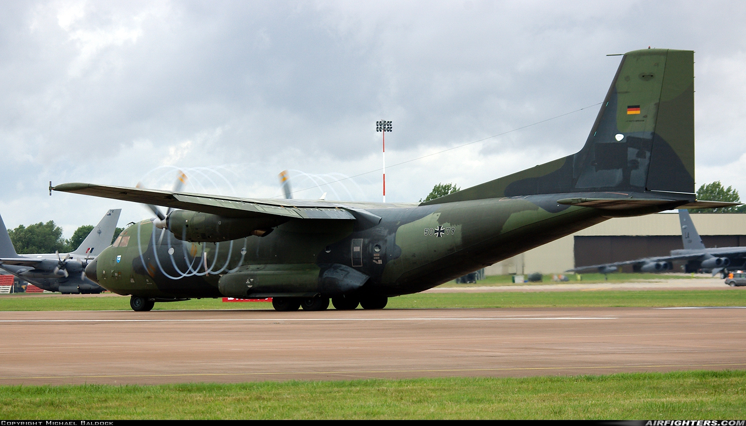 Germany - Air Force Transport Allianz C-160D 50+79 at Fairford (FFD / EGVA), UK