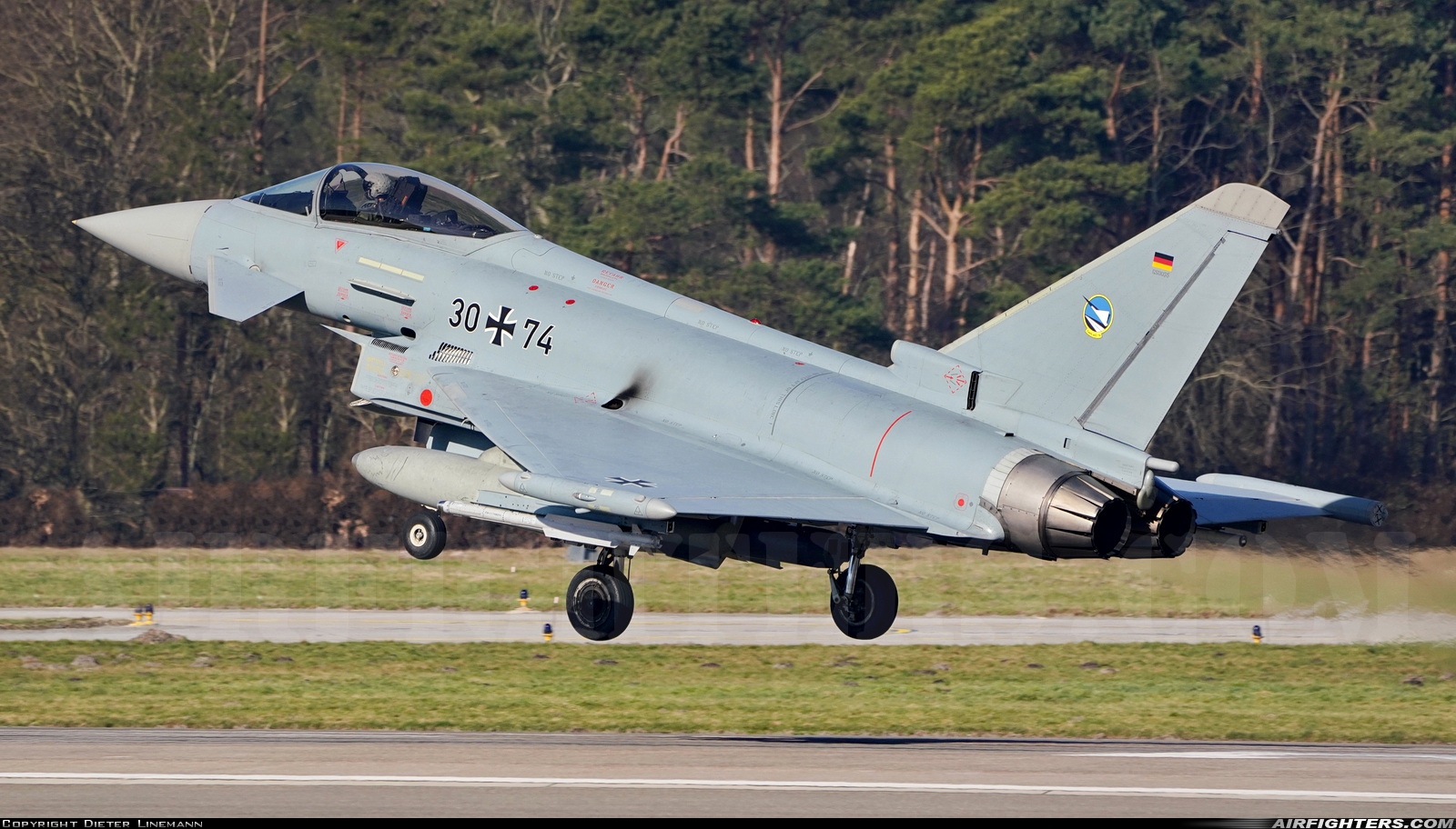 Germany - Air Force Eurofighter EF-2000 Typhoon S 30+74 at Wittmundhafen (Wittmund) (ETNT), Germany