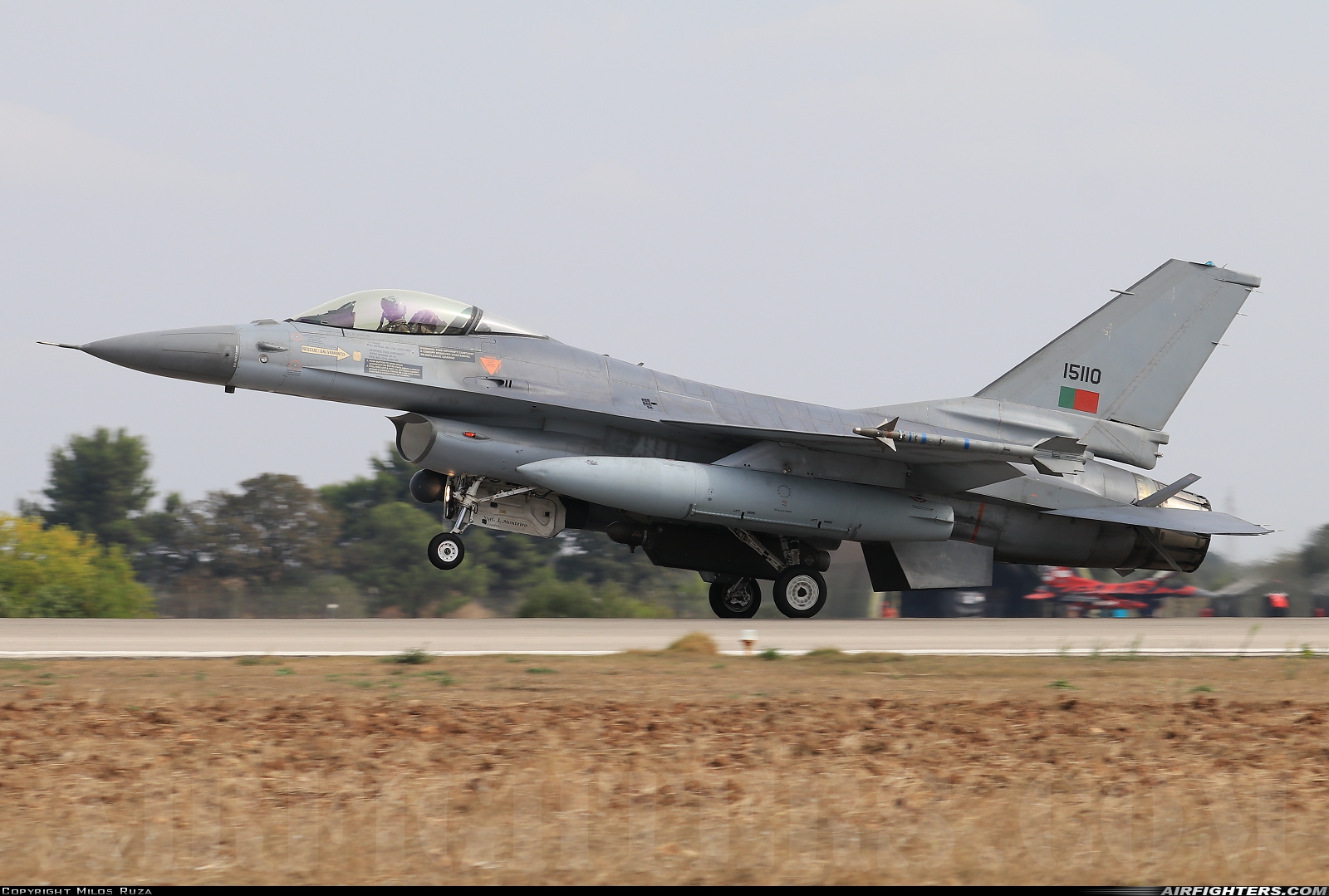 Portugal - Air Force General Dynamics F-16AM Fighting Falcon 15110 at Gioia del Colle-Bari (LIBV), Italy