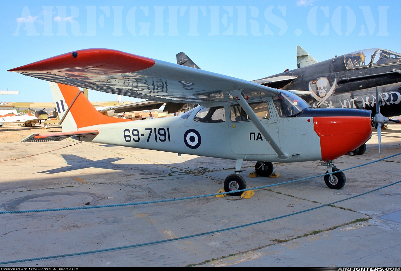 Greece - Air Force Cessna T-41D Mescalero 69-7191 at Dekelia - Tatoi (LGTT), Greece