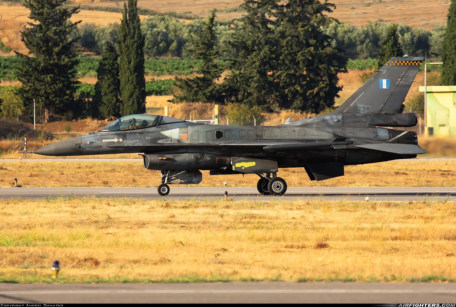 Greece - Air Force General Dynamics F-16C Fighting Falcon 538 at Tanagra (LGTG), Greece