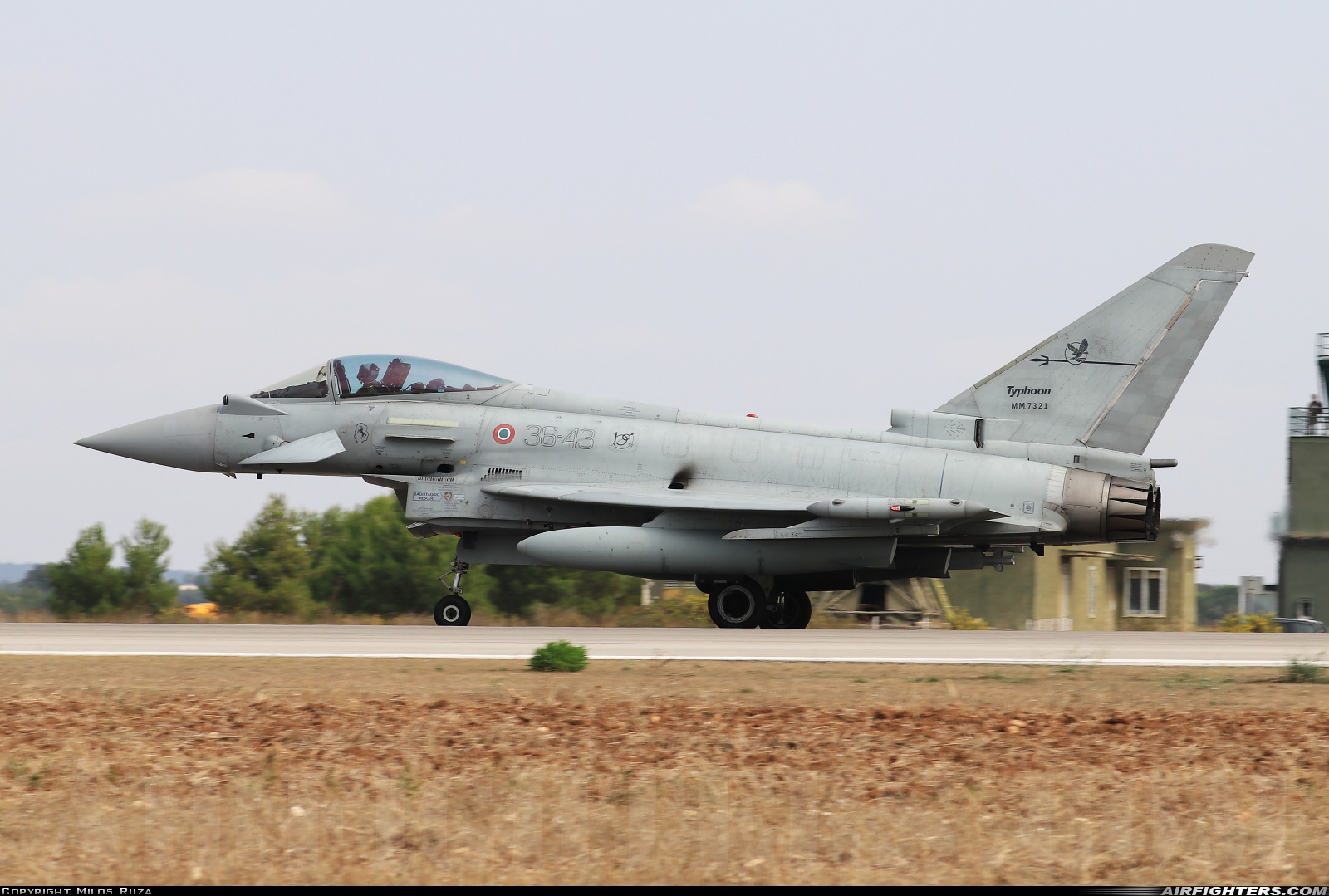 Italy - Air Force Eurofighter F-2000A Typhoon (EF-2000S) MM7321 at Gioia del Colle-Bari (LIBV), Italy
