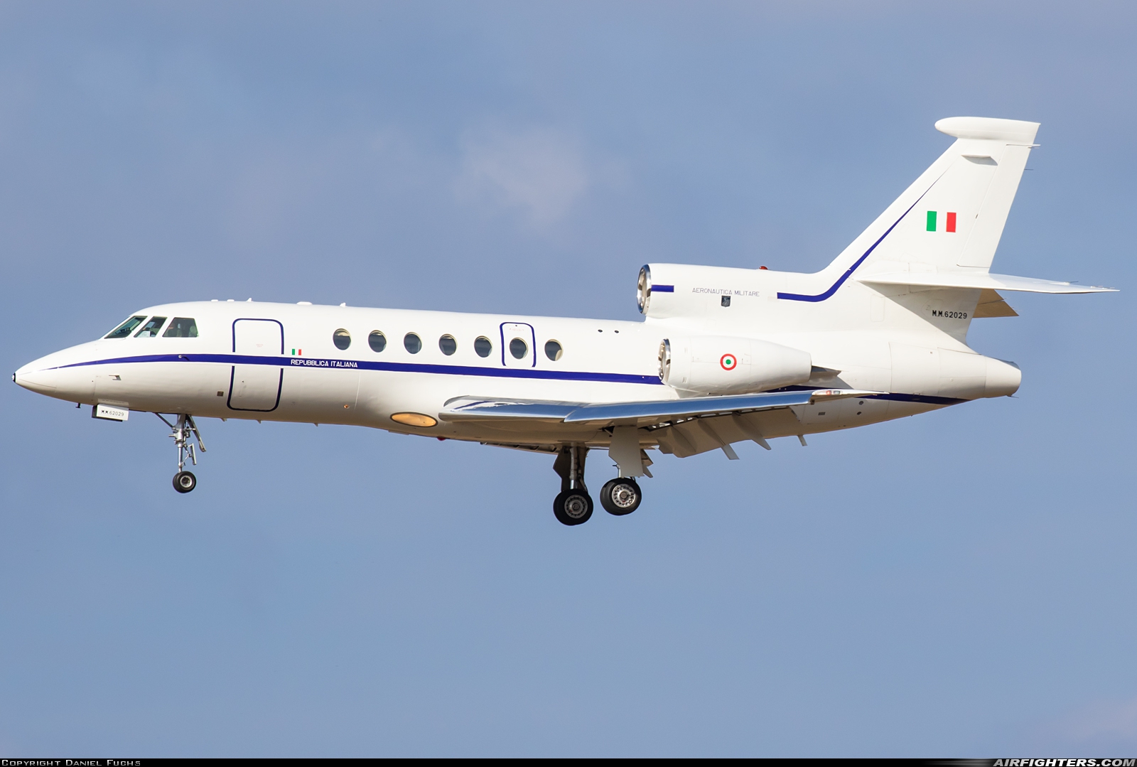 Italy - Air Force Dassault Falcon 50 MM62029 at Ramstein (- Landstuhl) (RMS / ETAR), Germany