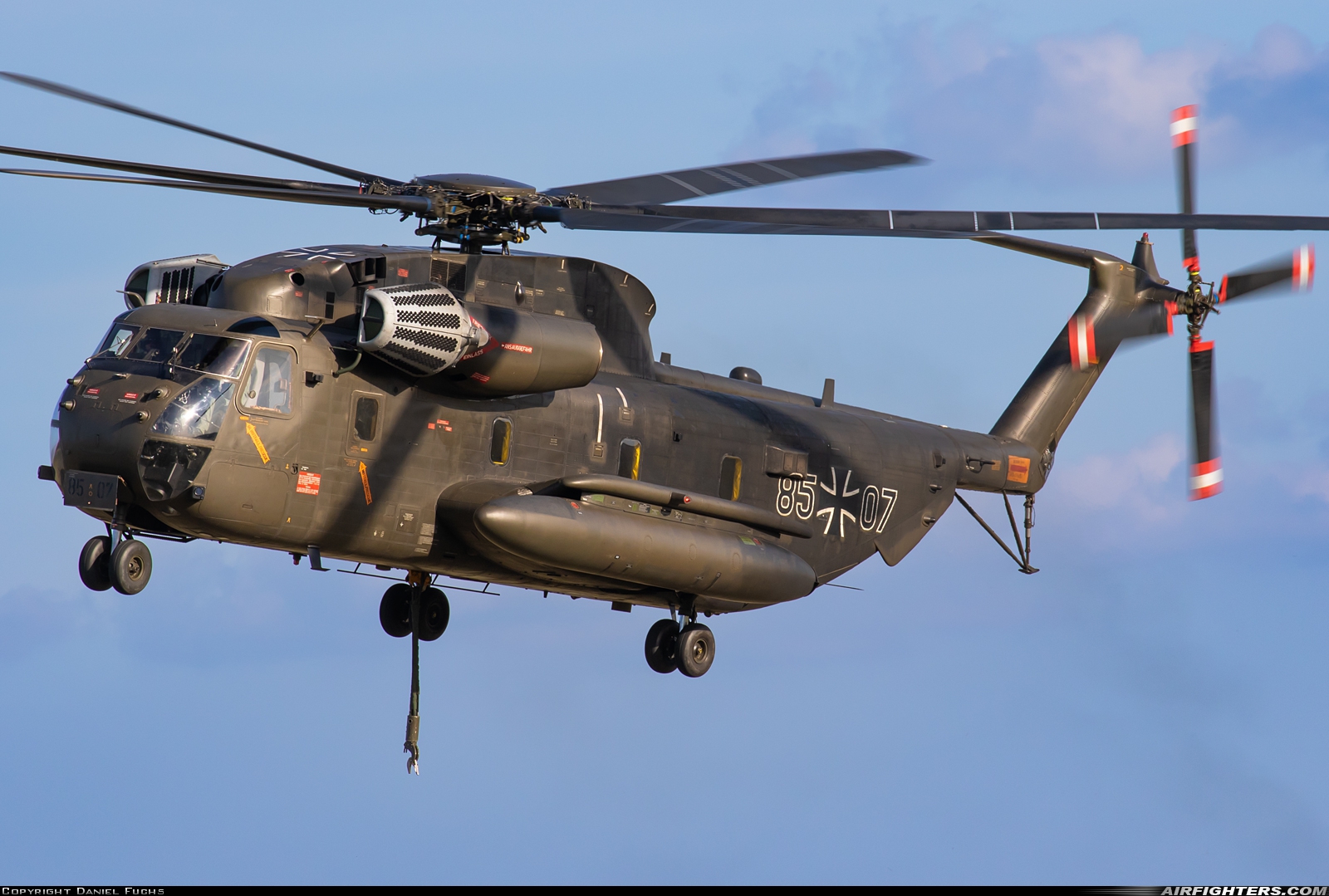 Germany - Air Force Sikorsky CH-53GS (S-65) 85+07 at Laupheim (ETHL), Germany