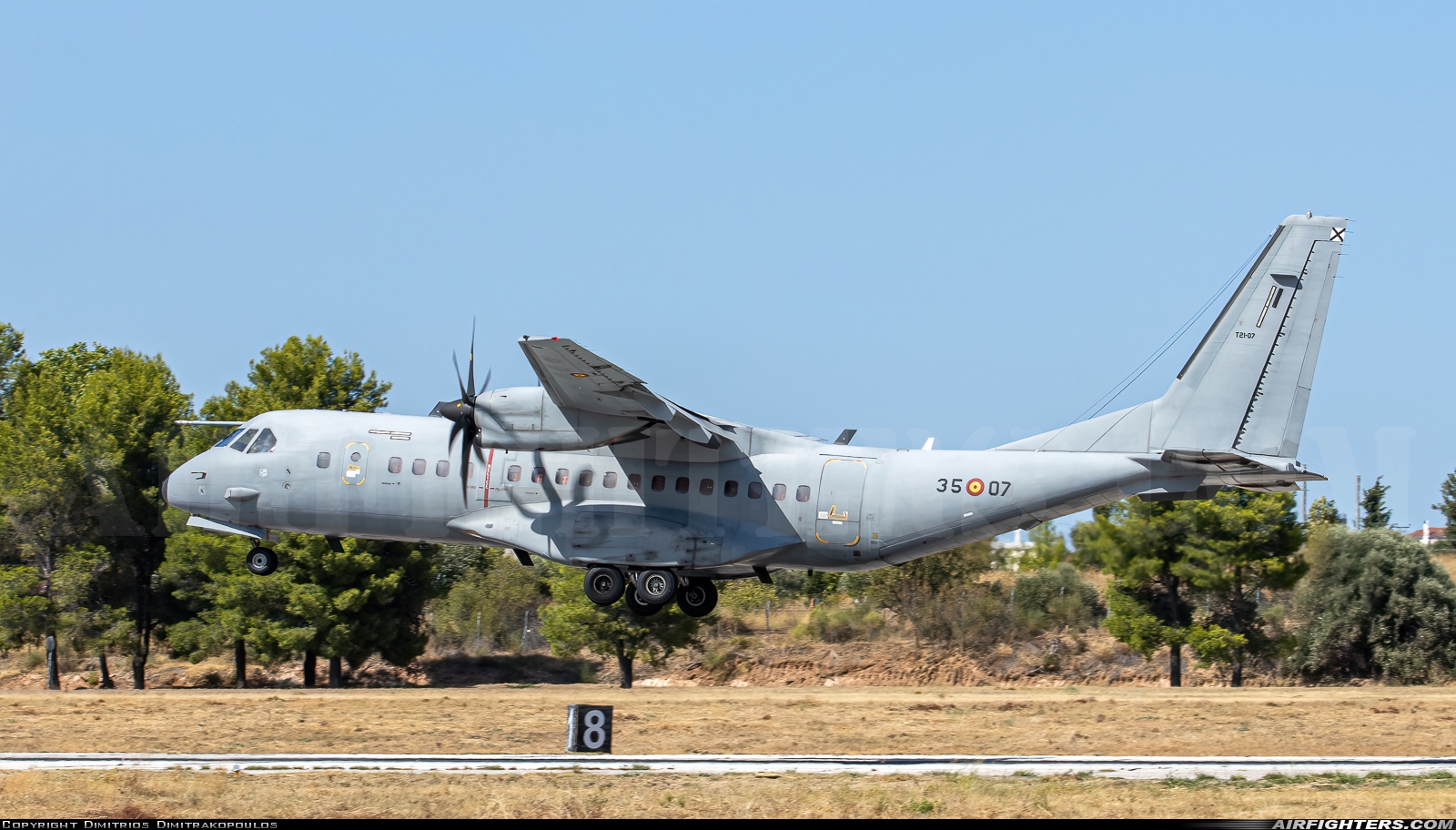 Spain - Air Force CASA C-295M T.21-07 at Tanagra (LGTG), Greece