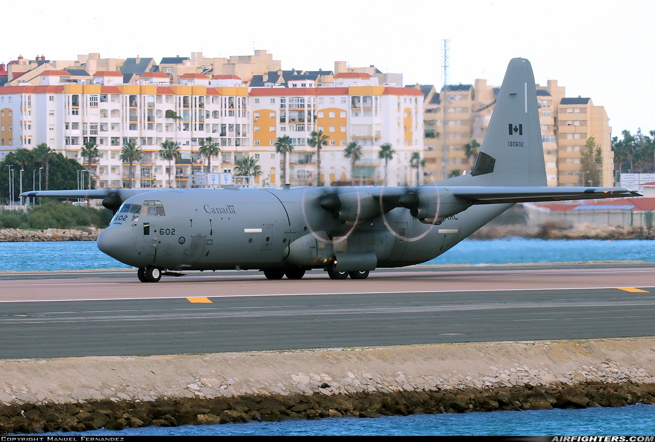 Canada - Air Force Lockheed Martin CC-130J Hercules (C-130J-30 / L-382) 130602 at Gibraltar - North Front (GIB / LXGB), Gibraltar