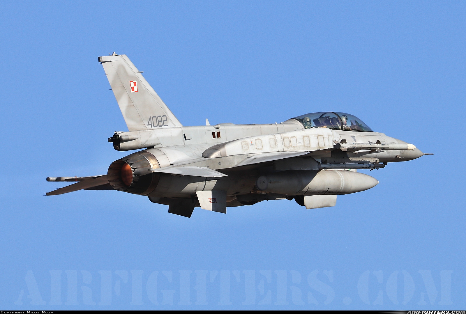 Poland - Air Force General Dynamics F-16D Fighting Falcon 4082 at Gioia del Colle-Bari (LIBV), Italy
