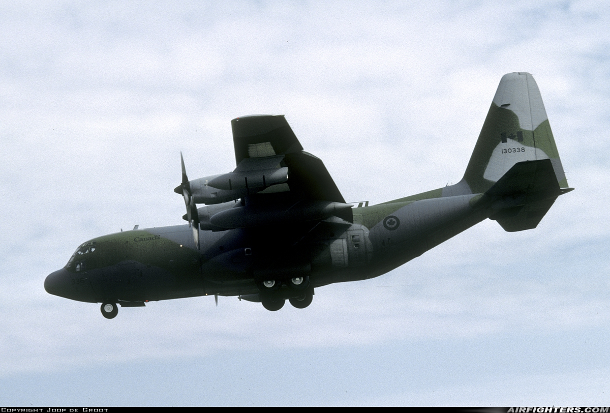 Canada - Air Force Lockheed CC-130H Hercules (L-382) 130338 at Fairford (FFD / EGVA), UK