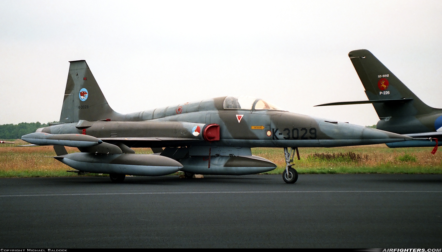 Netherlands - Air Force Canadair NF-5A (CL-226) K-3029 at Enschede - Twenthe (ENS / EHTW), Netherlands