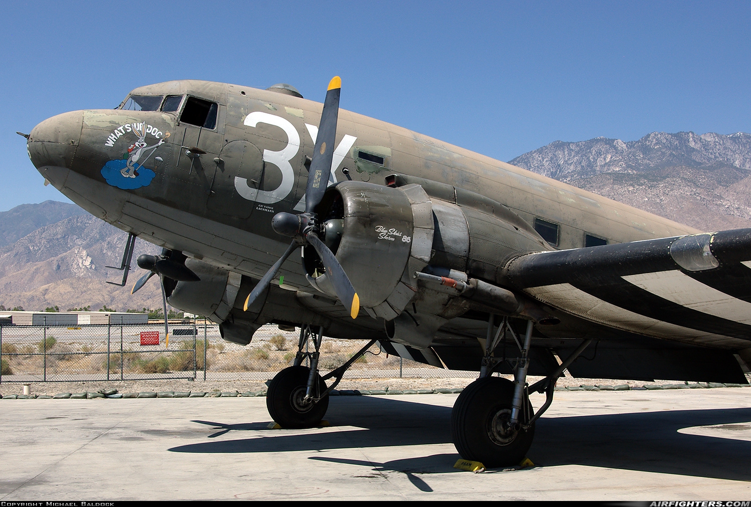 Private - Palm Springs Air Museum Douglas C-47B Skytrain N60154 at Palm Springs - Int. (Regional / Municipal) (PSP / KPSP), USA