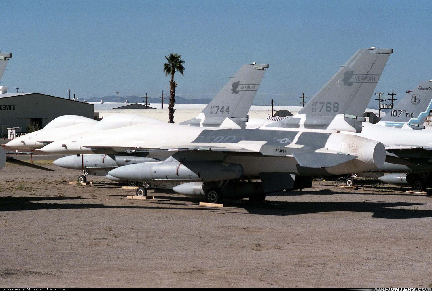 USA - Air Force General Dynamics F-16A Fighting Falcon 81-0768 at Tucson - Davis-Monthan AFB (DMA / KDMA), USA