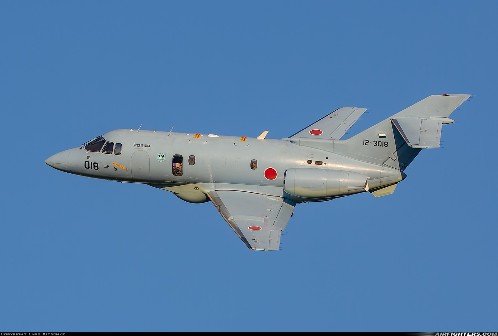Japan - Air Force Hawker Siddeley U-125A (HS-125-800) 12-3018 at Iruma (RJTJ), Japan
