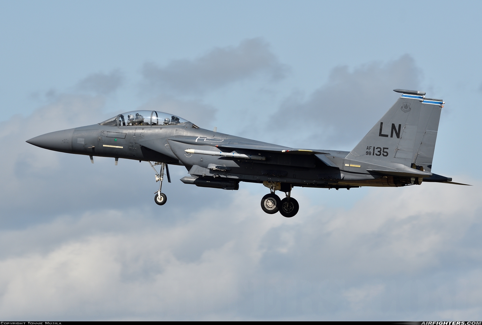 USA - Air Force McDonnell Douglas F-15E Strike Eagle 98-0135 at Lakenheath (LKZ / EGUL), UK