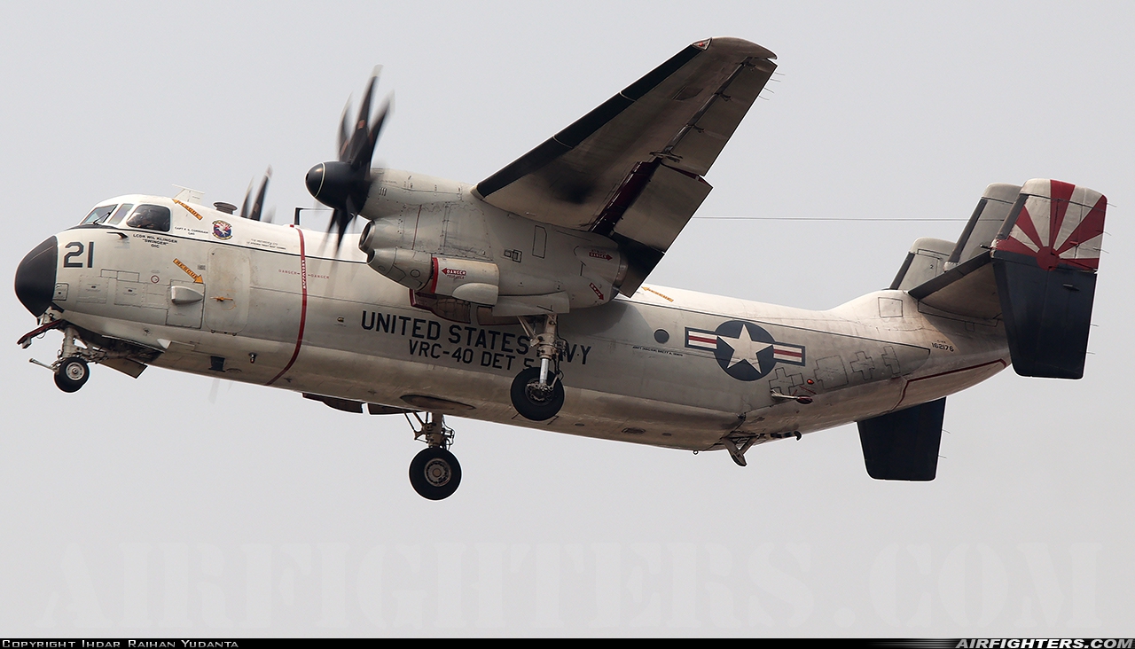 USA - Navy Grumman C-2A Greyhound 162176 at Jakarta - Halim Perdanakusumah (HLP / WIHH), Indonesia