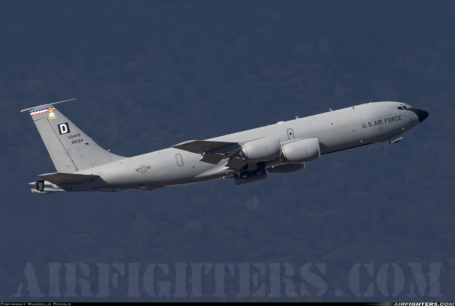 USA - Air Force Boeing KC-135R Stratotanker (717-148) 60-0324 at Aviano (- Pagliano e Gori) (AVB / LIPA), Italy