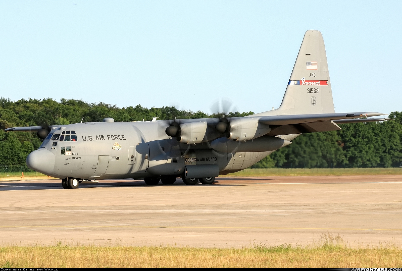 USA - Air Force Lockheed C-130H Hercules (L-382) 93-1562 at Wunstorf (ETNW), Germany