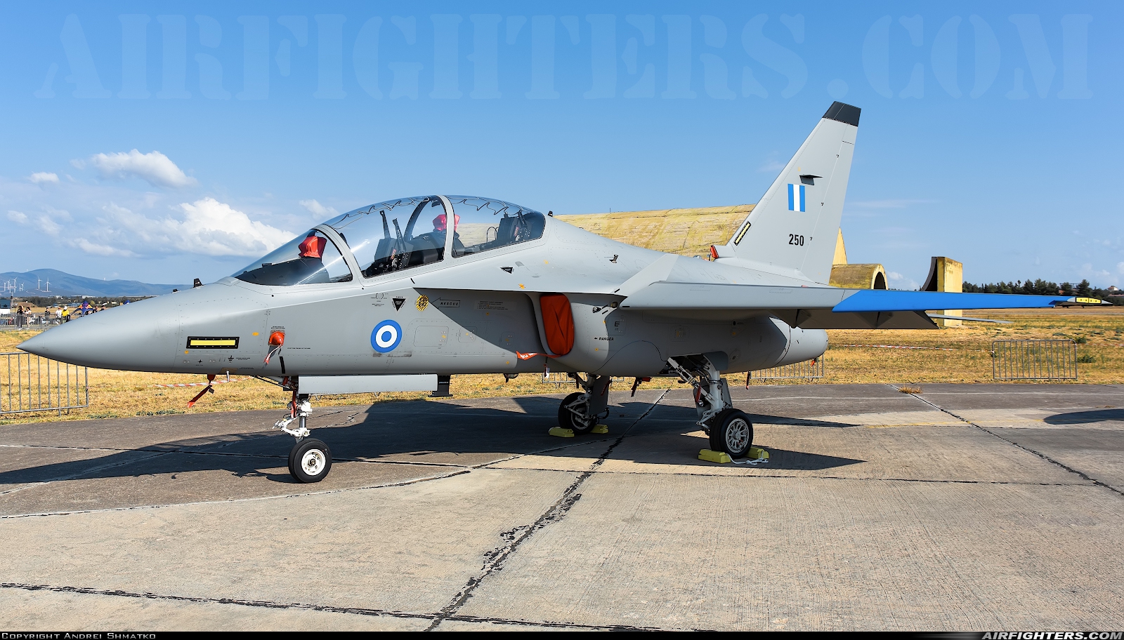 Greece - Air Force Alenia Aermacchi M-346 Silver Hawk 250 at Tanagra (LGTG), Greece