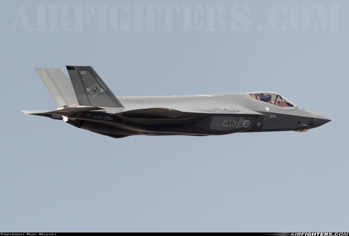 Australia - Air Force Lockheed Martin F-35A Lightning II A35-060 at Off-Airport - Kern River Valley, USA