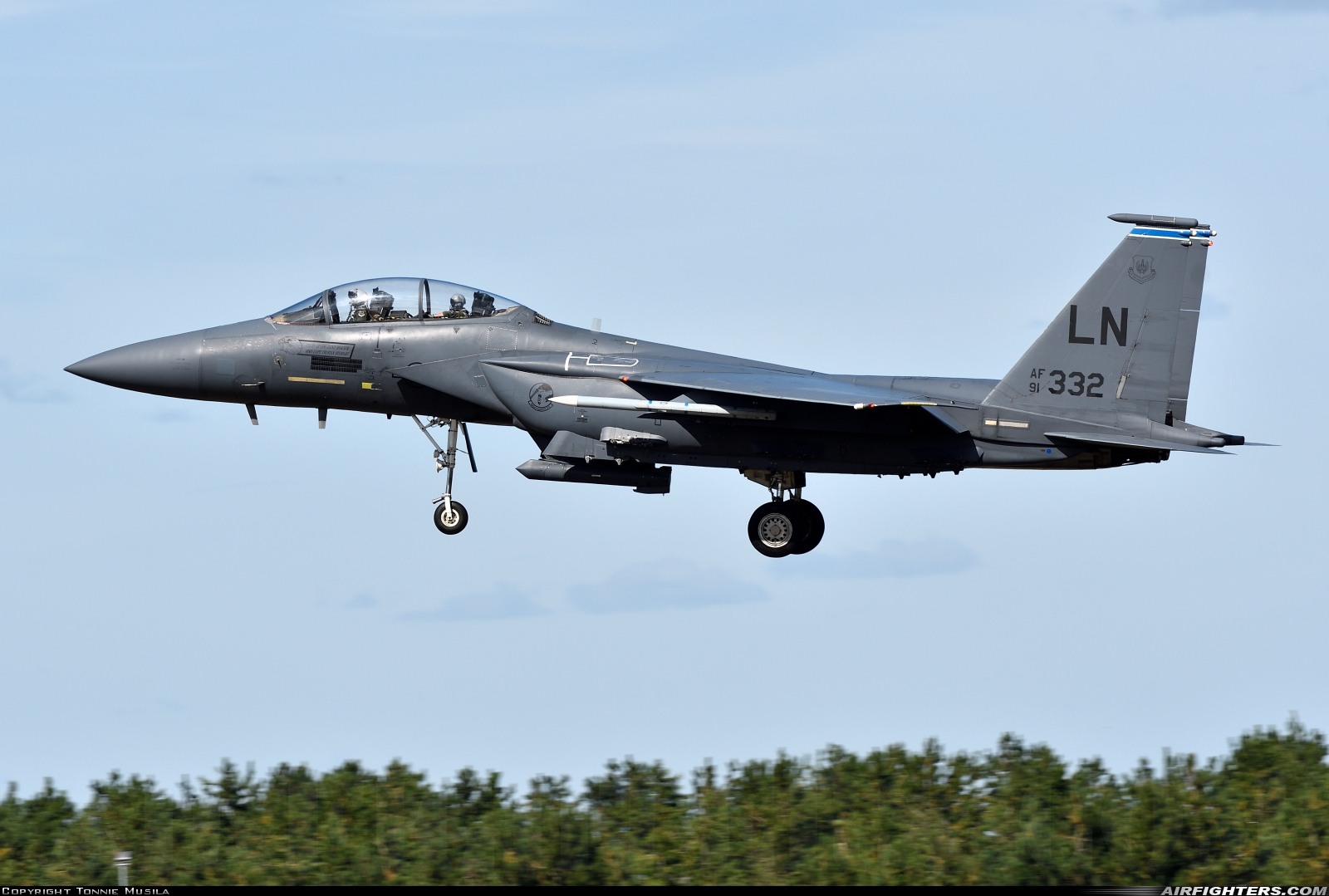 USA - Air Force McDonnell Douglas F-15E Strike Eagle 91-0332 at Lakenheath (LKZ / EGUL), UK
