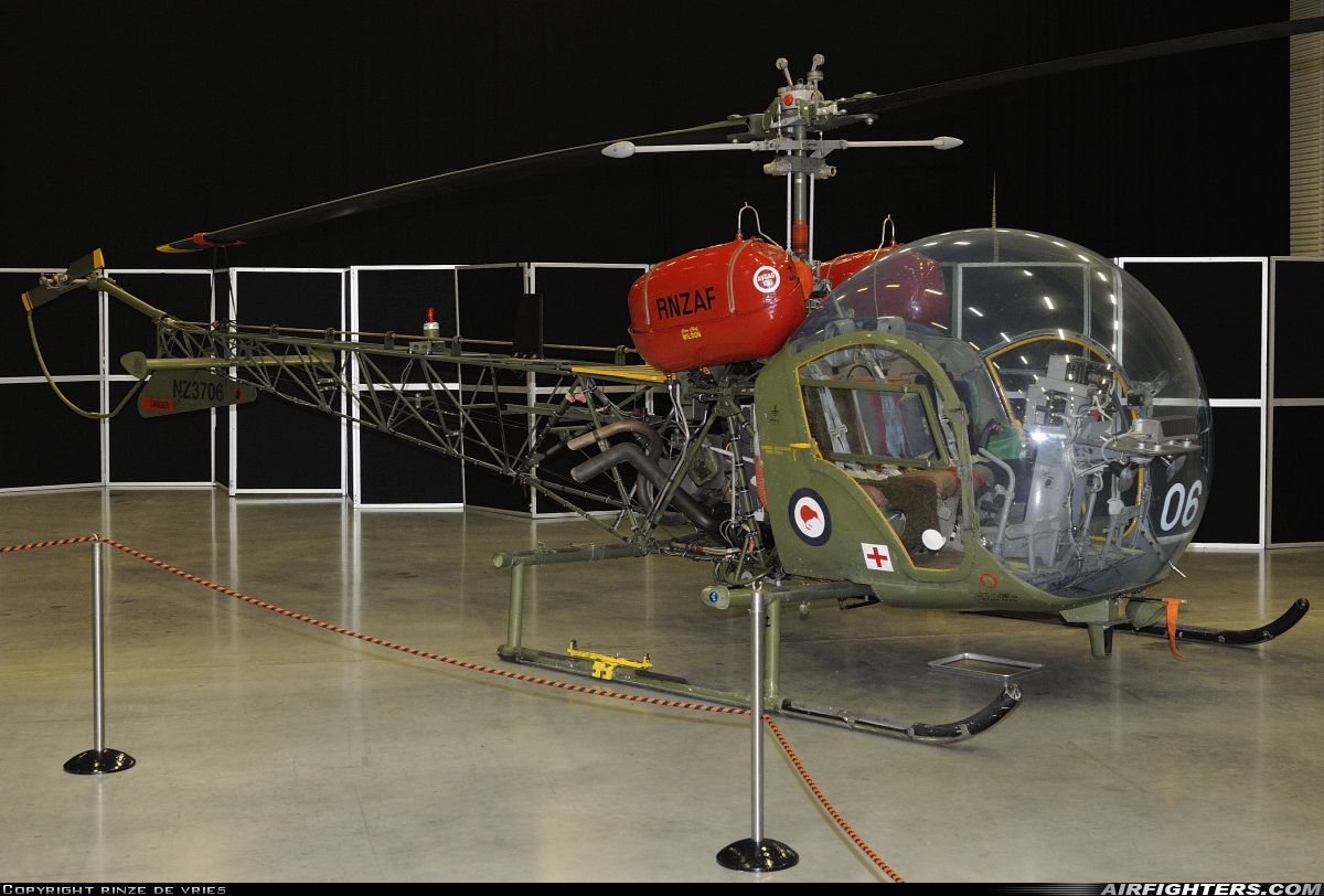 New Zealand - Air Force Bell 47G-3B-1 NZ3706 at Off-Airport - Wigram, New Zealand
