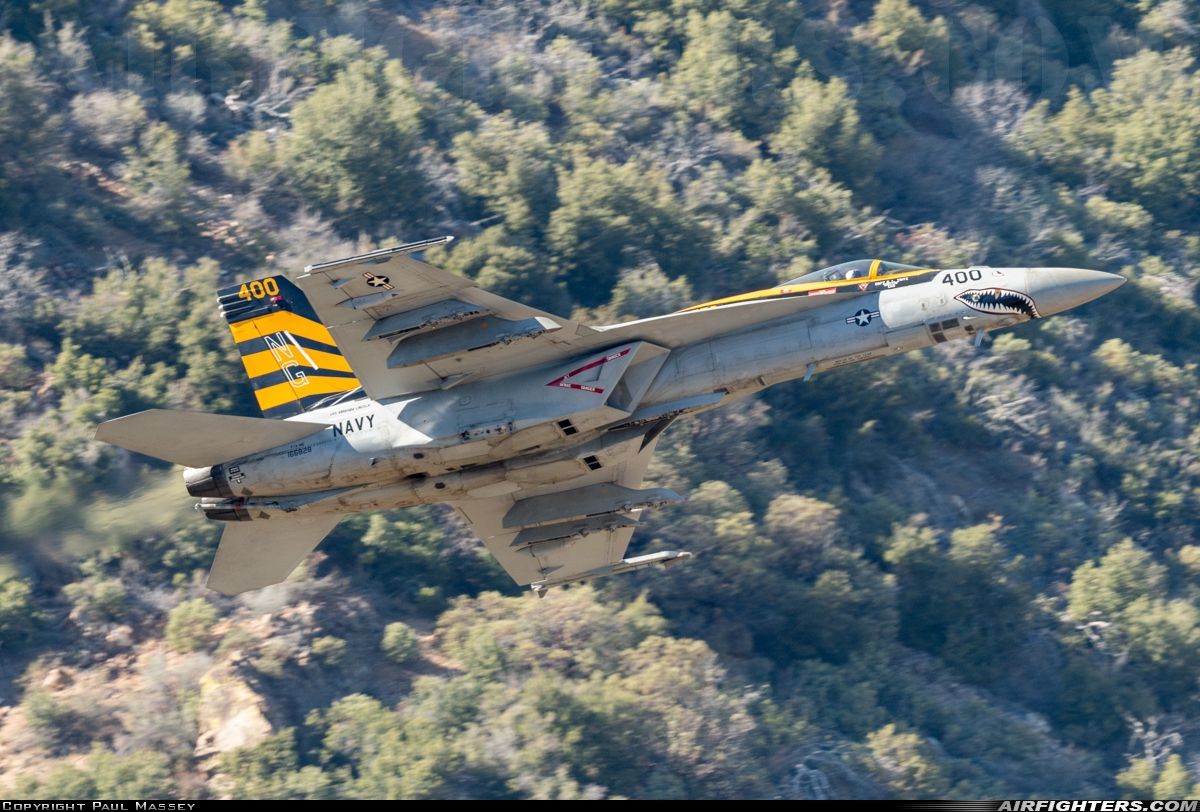 USA - Navy Boeing F/A-18E Super Hornet 166828 at Off-Airport - Kern River Valley, USA