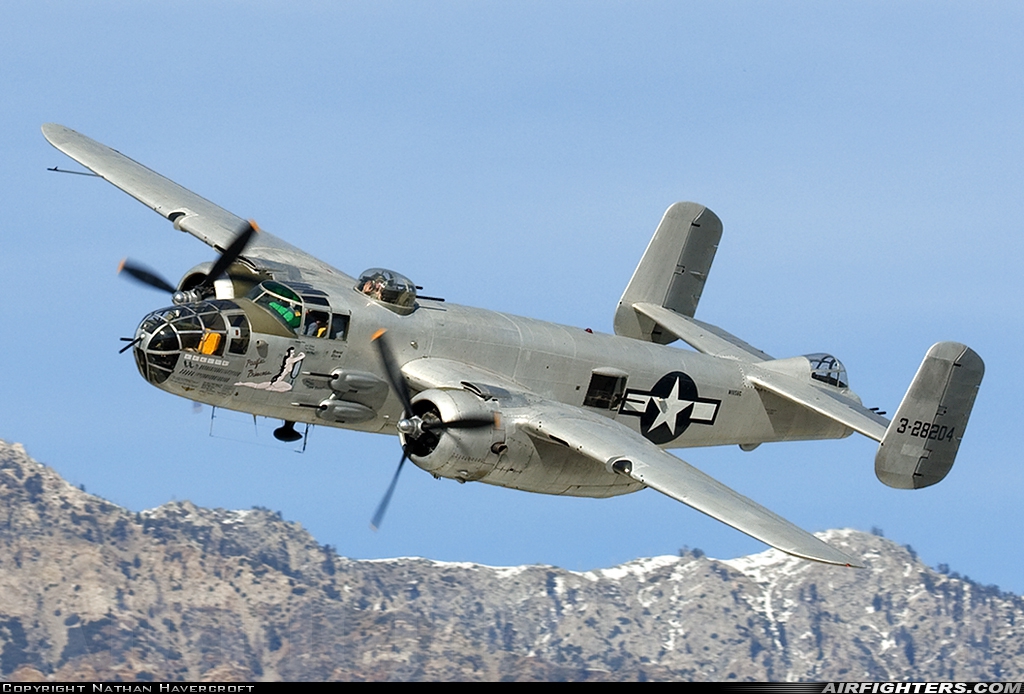 Private North American B-25N Mitchell N9856C at Upland - Cable (CCB), USA