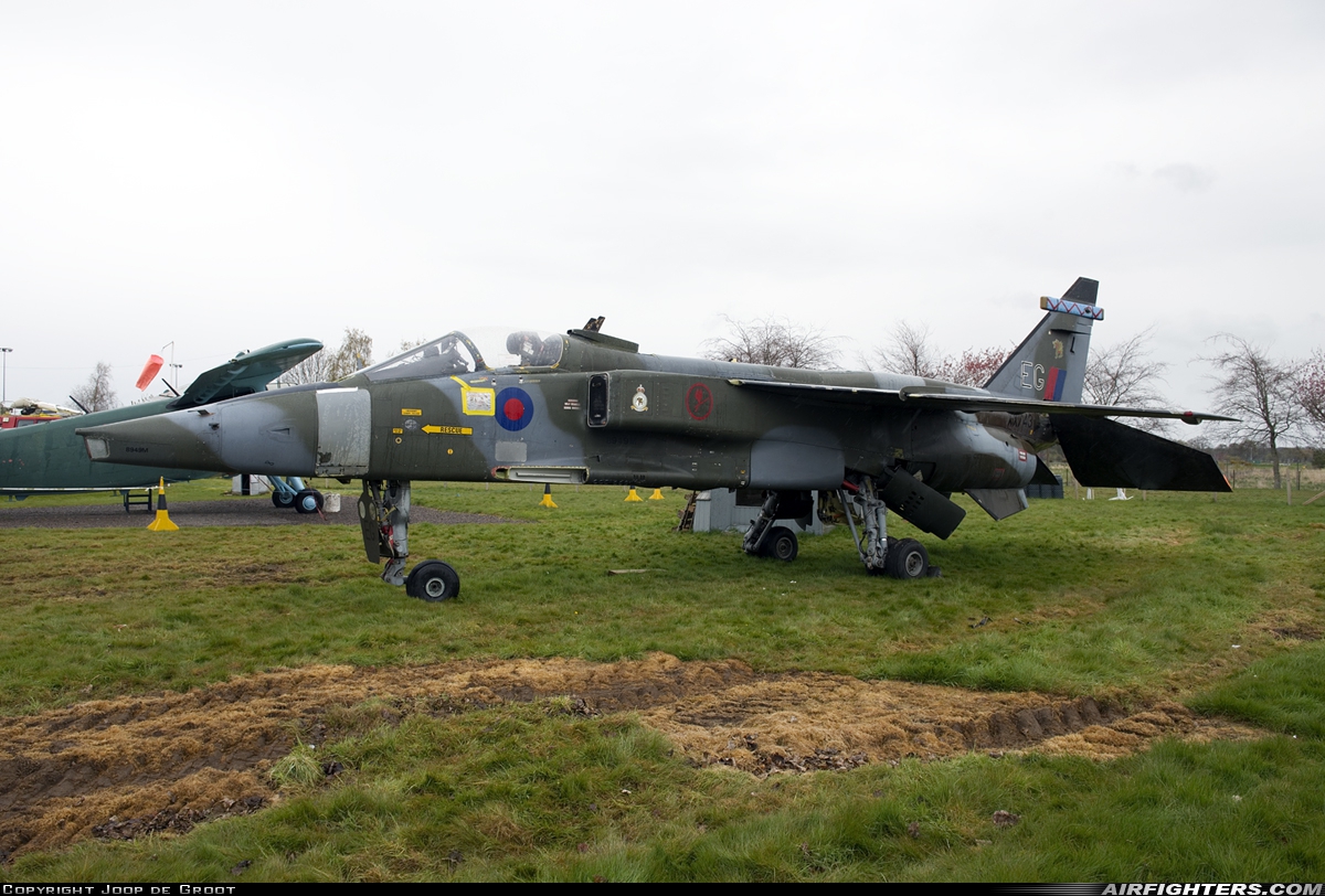 UK - Air Force Sepecat Jaguar GR1 XX743 at Kinloss (FSS / EGQK), UK